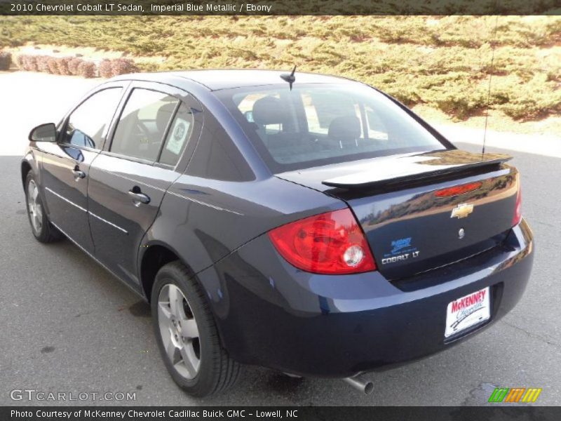 Imperial Blue Metallic / Ebony 2010 Chevrolet Cobalt LT Sedan