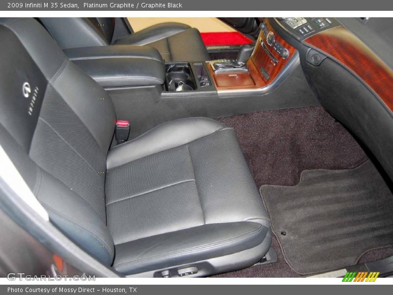 Platinum Graphite / Graphite Black 2009 Infiniti M 35 Sedan