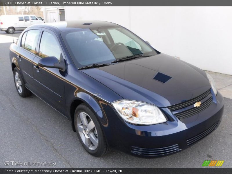 Imperial Blue Metallic / Ebony 2010 Chevrolet Cobalt LT Sedan