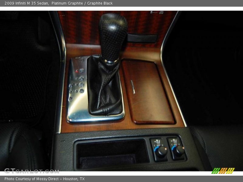 Platinum Graphite / Graphite Black 2009 Infiniti M 35 Sedan