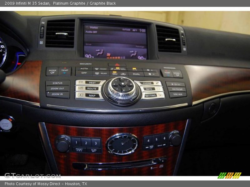 Platinum Graphite / Graphite Black 2009 Infiniti M 35 Sedan