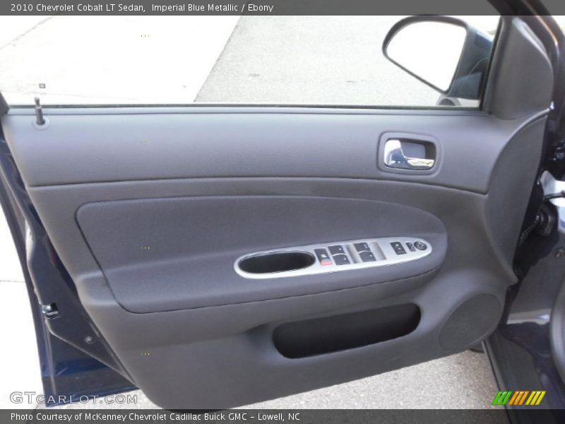 Imperial Blue Metallic / Ebony 2010 Chevrolet Cobalt LT Sedan