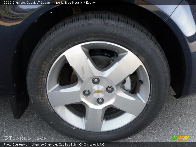 Imperial Blue Metallic / Ebony 2010 Chevrolet Cobalt LT Sedan