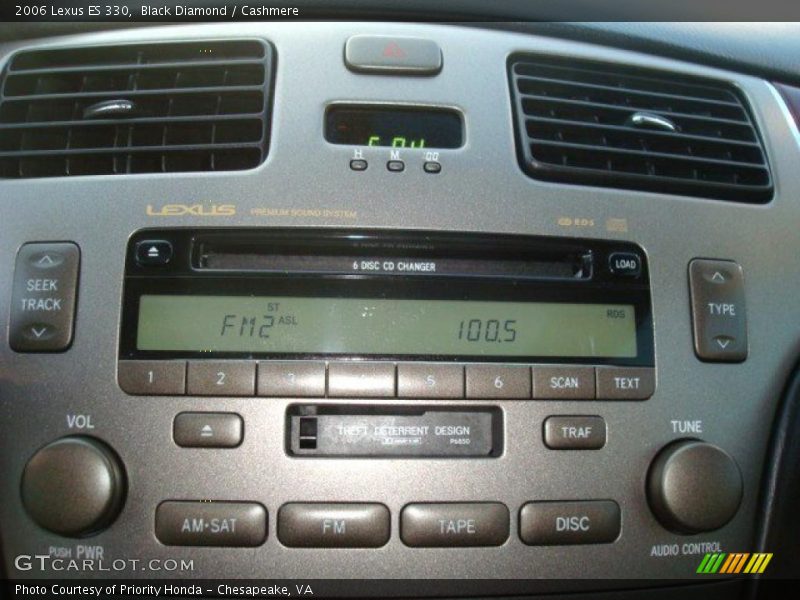 Black Diamond / Cashmere 2006 Lexus ES 330