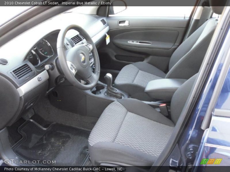 Imperial Blue Metallic / Ebony 2010 Chevrolet Cobalt LT Sedan
