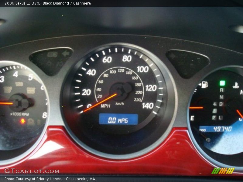 Black Diamond / Cashmere 2006 Lexus ES 330