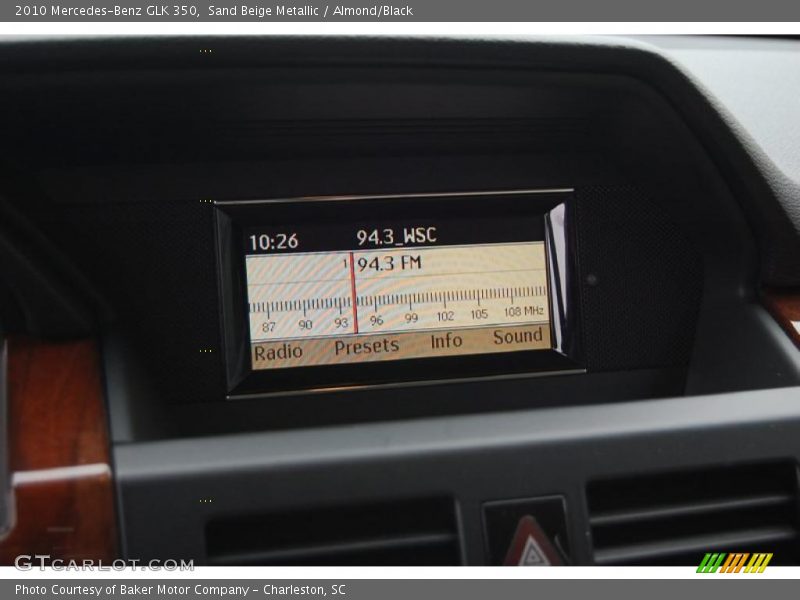 Sand Beige Metallic / Almond/Black 2010 Mercedes-Benz GLK 350