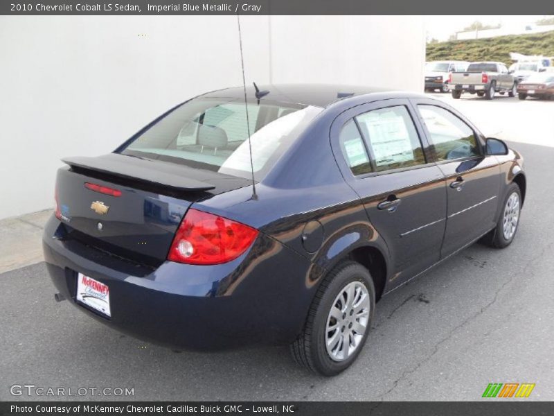 Imperial Blue Metallic / Gray 2010 Chevrolet Cobalt LS Sedan