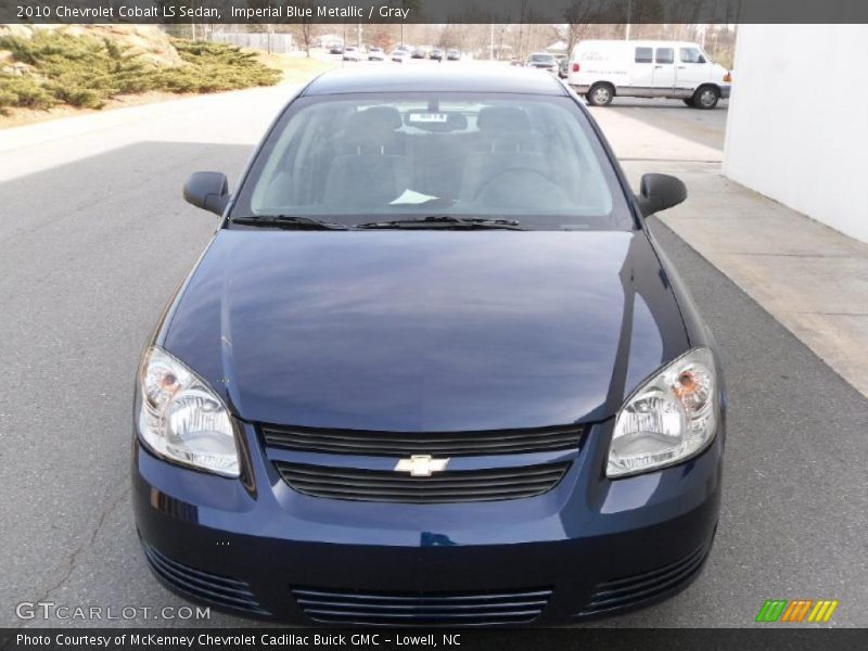 Imperial Blue Metallic / Gray 2010 Chevrolet Cobalt LS Sedan
