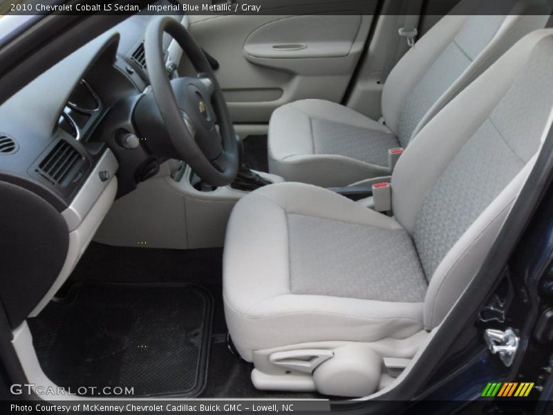 Imperial Blue Metallic / Gray 2010 Chevrolet Cobalt LS Sedan