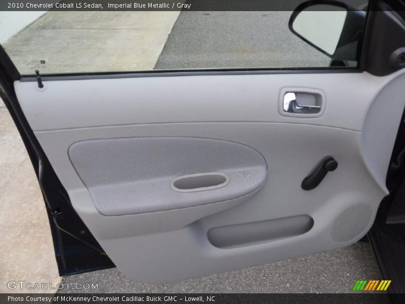 Imperial Blue Metallic / Gray 2010 Chevrolet Cobalt LS Sedan
