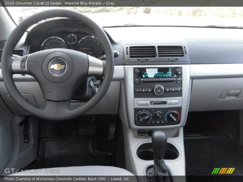 Imperial Blue Metallic / Gray 2010 Chevrolet Cobalt LS Sedan