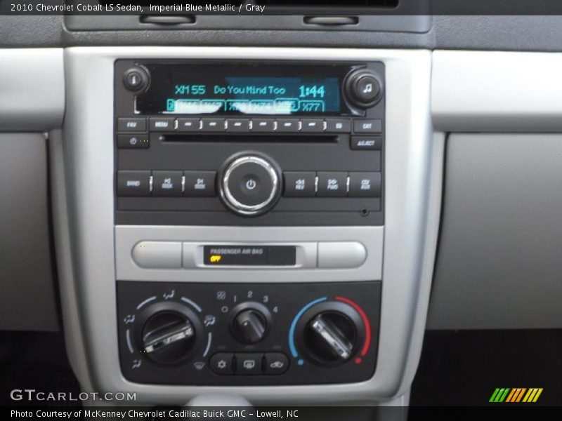 Imperial Blue Metallic / Gray 2010 Chevrolet Cobalt LS Sedan