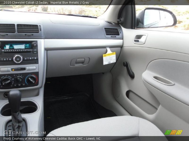 Imperial Blue Metallic / Gray 2010 Chevrolet Cobalt LS Sedan