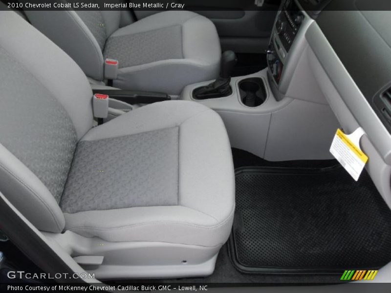 Imperial Blue Metallic / Gray 2010 Chevrolet Cobalt LS Sedan