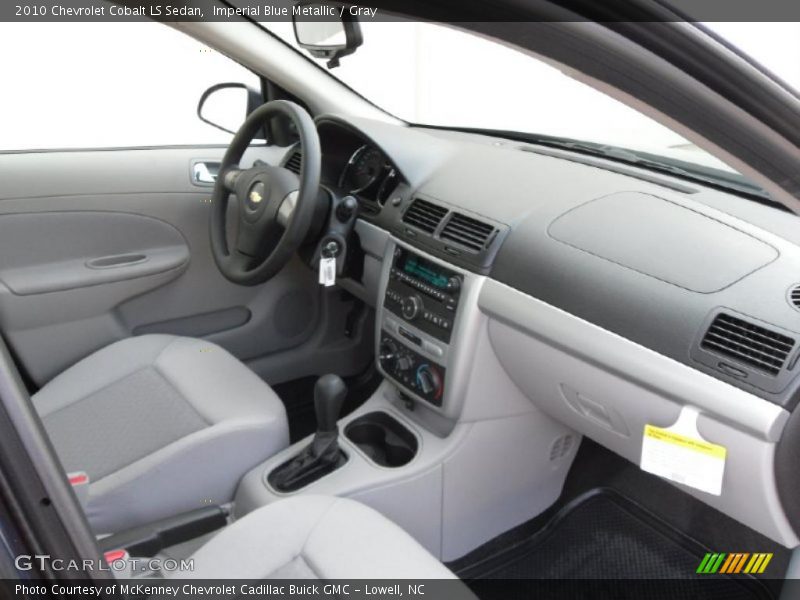 Imperial Blue Metallic / Gray 2010 Chevrolet Cobalt LS Sedan