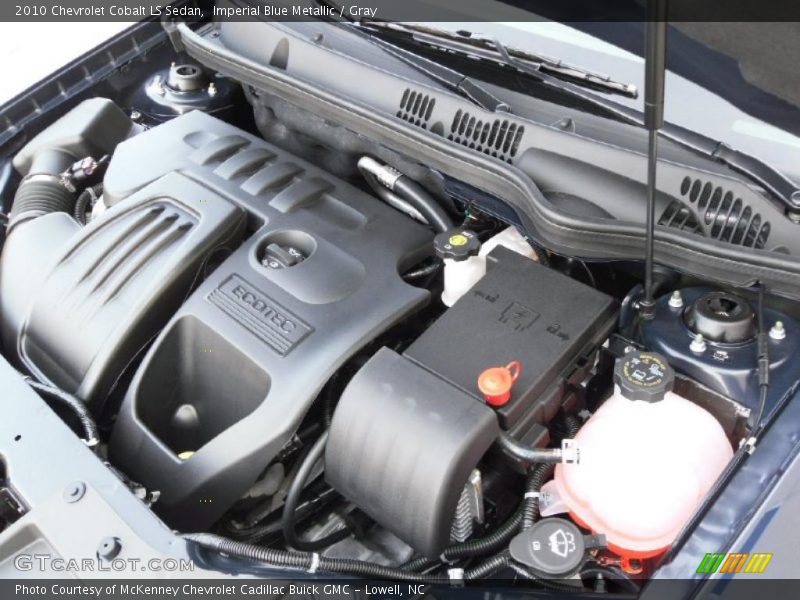 Imperial Blue Metallic / Gray 2010 Chevrolet Cobalt LS Sedan