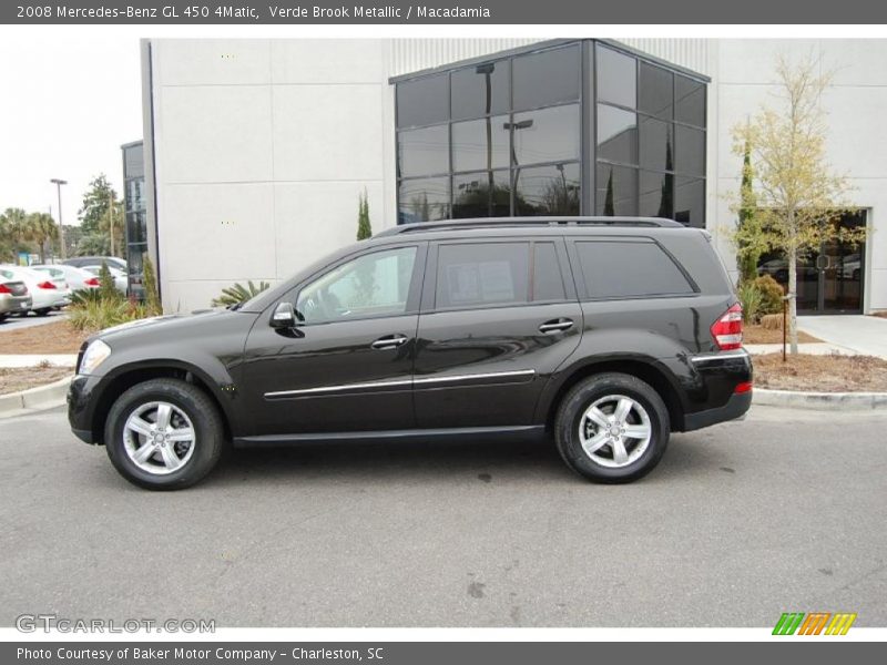 Verde Brook Metallic / Macadamia 2008 Mercedes-Benz GL 450 4Matic