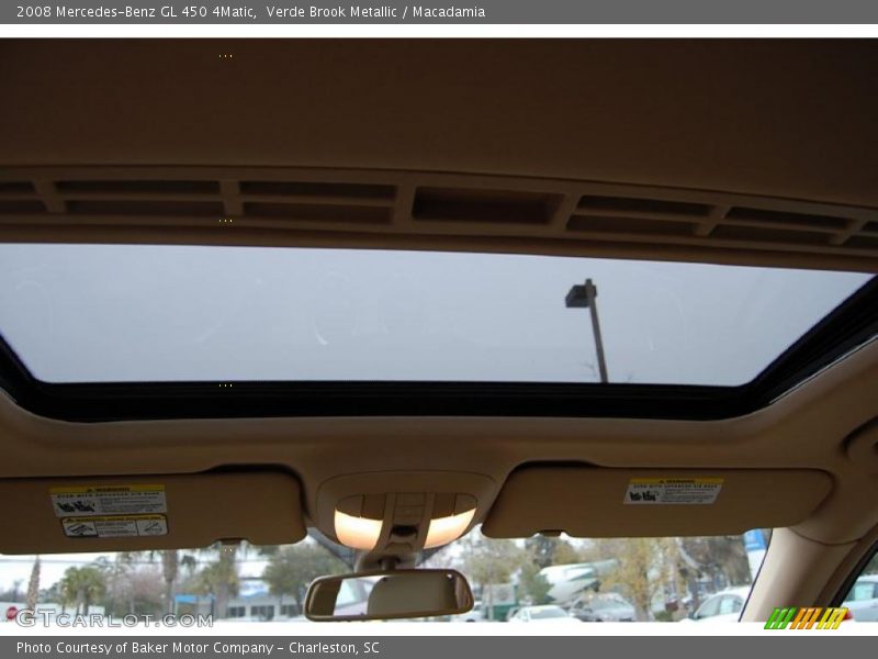Verde Brook Metallic / Macadamia 2008 Mercedes-Benz GL 450 4Matic