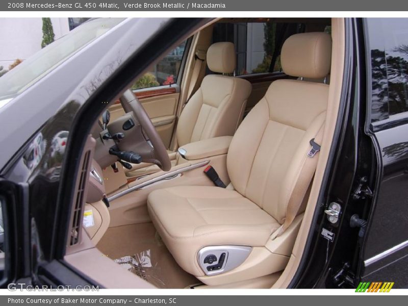 Verde Brook Metallic / Macadamia 2008 Mercedes-Benz GL 450 4Matic