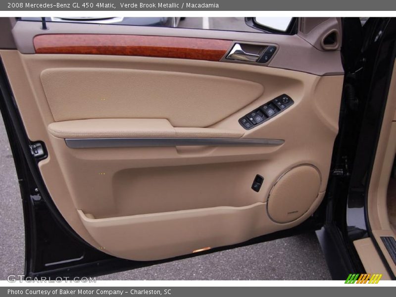 Verde Brook Metallic / Macadamia 2008 Mercedes-Benz GL 450 4Matic