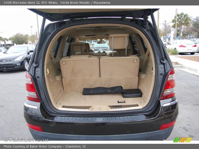Verde Brook Metallic / Macadamia 2008 Mercedes-Benz GL 450 4Matic
