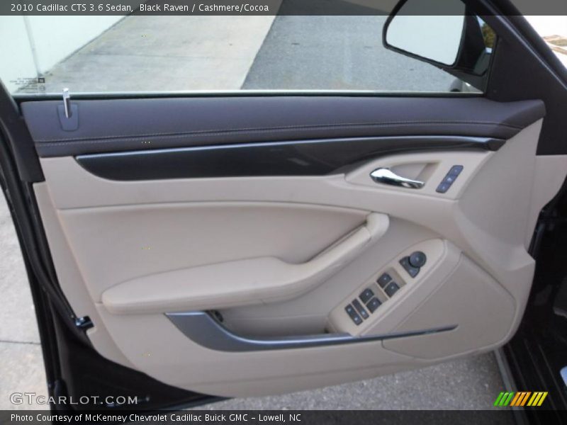 Black Raven / Cashmere/Cocoa 2010 Cadillac CTS 3.6 Sedan