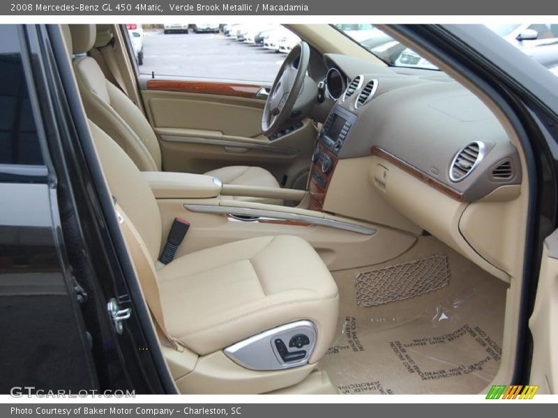 Verde Brook Metallic / Macadamia 2008 Mercedes-Benz GL 450 4Matic