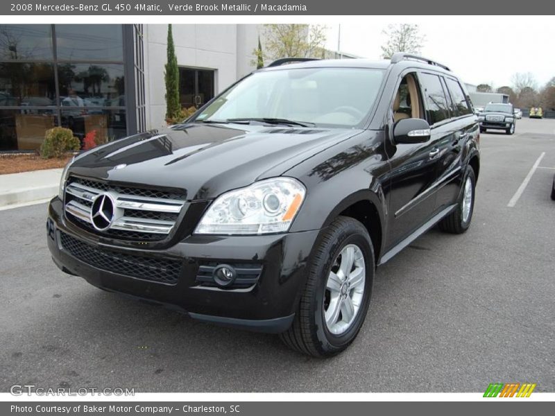 Verde Brook Metallic / Macadamia 2008 Mercedes-Benz GL 450 4Matic