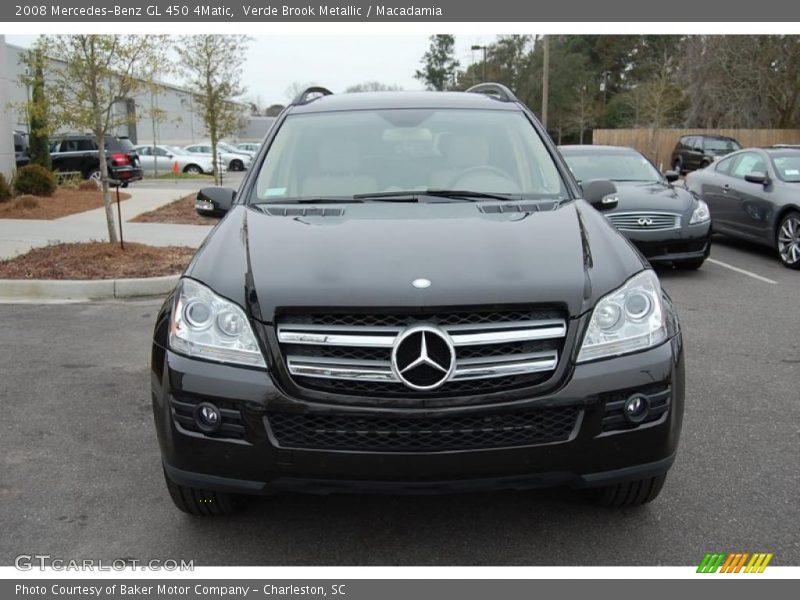 Verde Brook Metallic / Macadamia 2008 Mercedes-Benz GL 450 4Matic