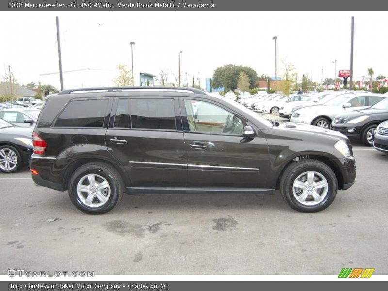 Verde Brook Metallic / Macadamia 2008 Mercedes-Benz GL 450 4Matic