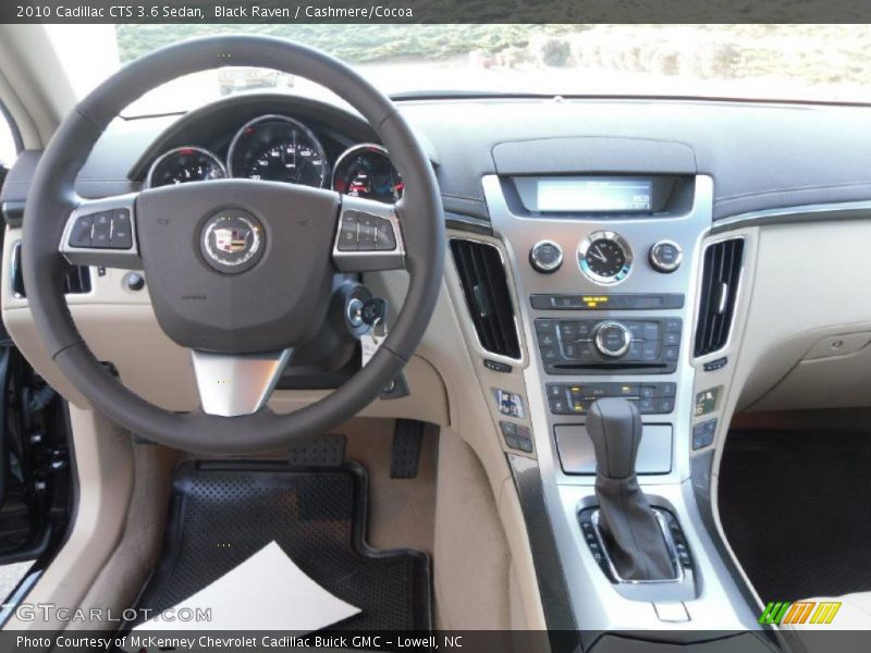 Black Raven / Cashmere/Cocoa 2010 Cadillac CTS 3.6 Sedan