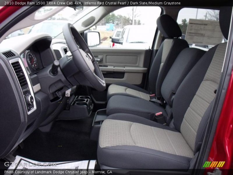 Inferno Red Crystal Pearl / Dark Slate/Medium Graystone 2010 Dodge Ram 1500 TRX4 Crew Cab 4x4