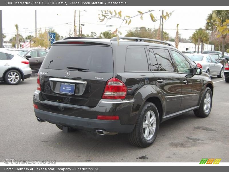 Verde Brook Metallic / Macadamia 2008 Mercedes-Benz GL 450 4Matic