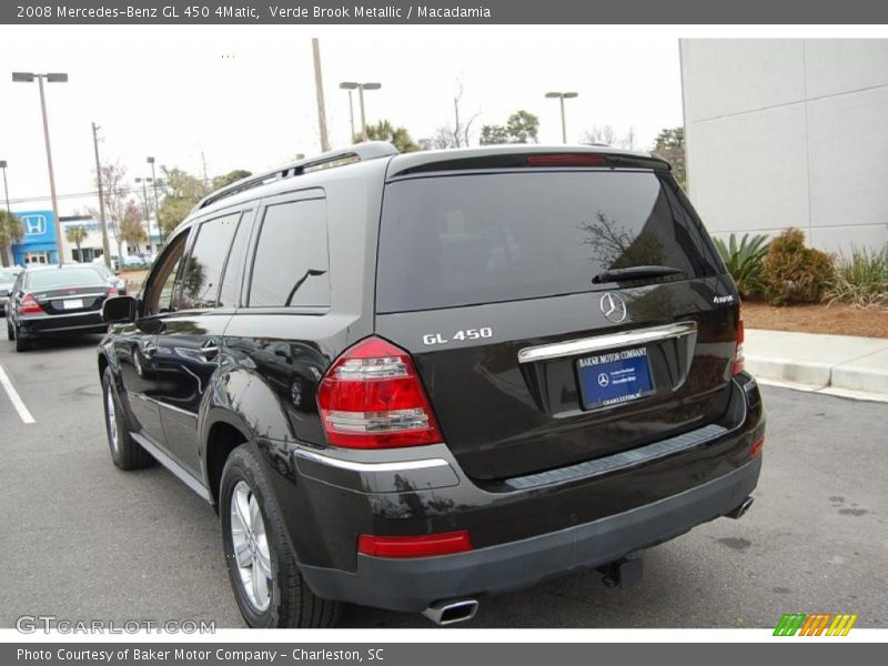 Verde Brook Metallic / Macadamia 2008 Mercedes-Benz GL 450 4Matic
