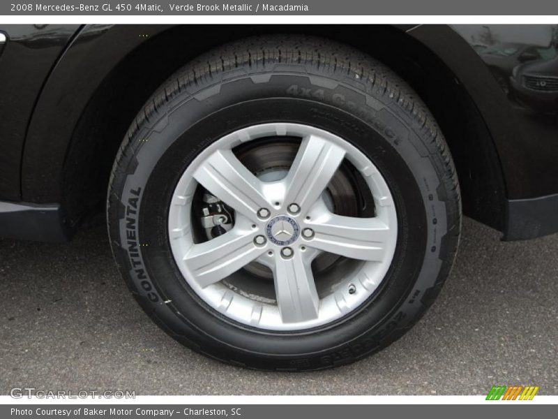 Verde Brook Metallic / Macadamia 2008 Mercedes-Benz GL 450 4Matic