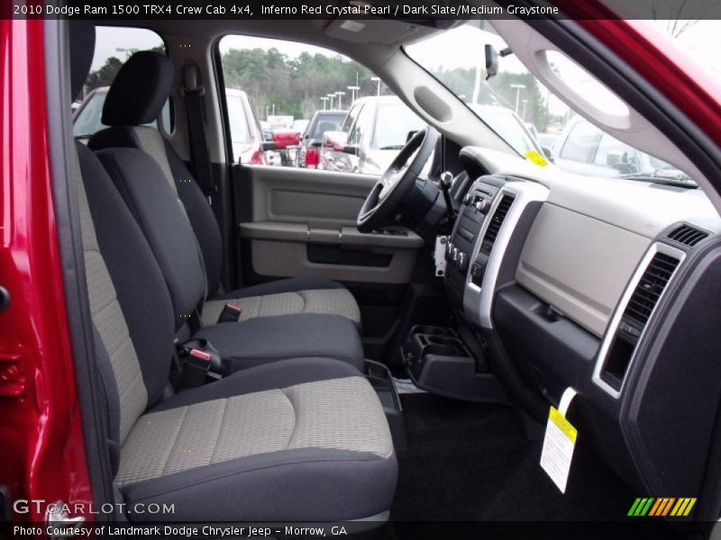 Inferno Red Crystal Pearl / Dark Slate/Medium Graystone 2010 Dodge Ram 1500 TRX4 Crew Cab 4x4