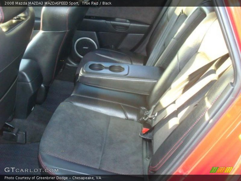 True Red / Black 2008 Mazda MAZDA3 MAZDASPEED Sport