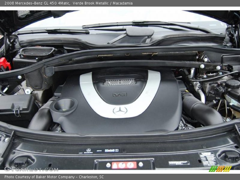 Verde Brook Metallic / Macadamia 2008 Mercedes-Benz GL 450 4Matic