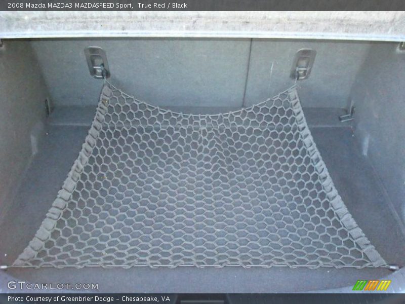 True Red / Black 2008 Mazda MAZDA3 MAZDASPEED Sport