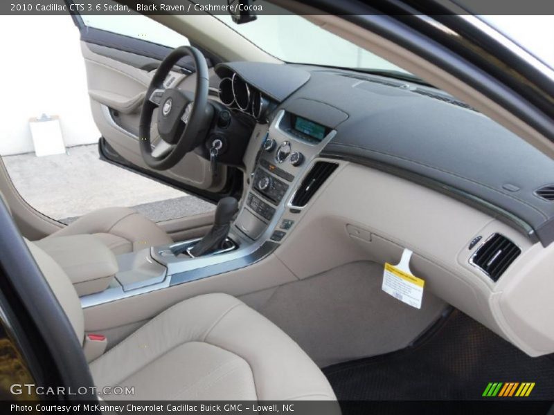 Black Raven / Cashmere/Cocoa 2010 Cadillac CTS 3.6 Sedan