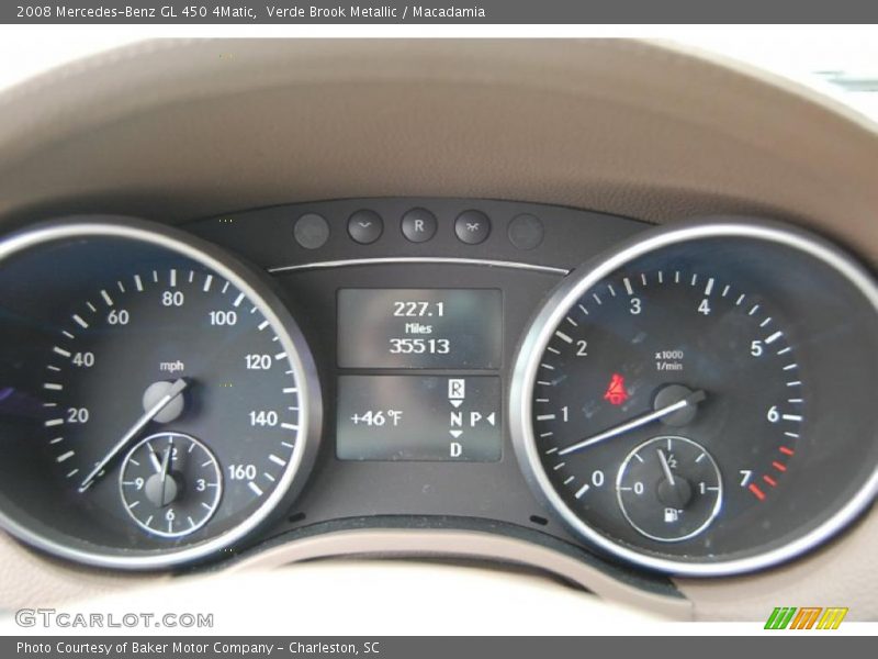 Verde Brook Metallic / Macadamia 2008 Mercedes-Benz GL 450 4Matic