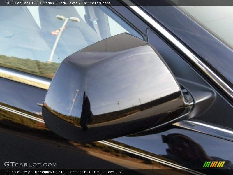 Black Raven / Cashmere/Cocoa 2010 Cadillac CTS 3.6 Sedan