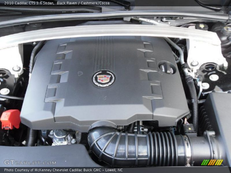 Black Raven / Cashmere/Cocoa 2010 Cadillac CTS 3.6 Sedan