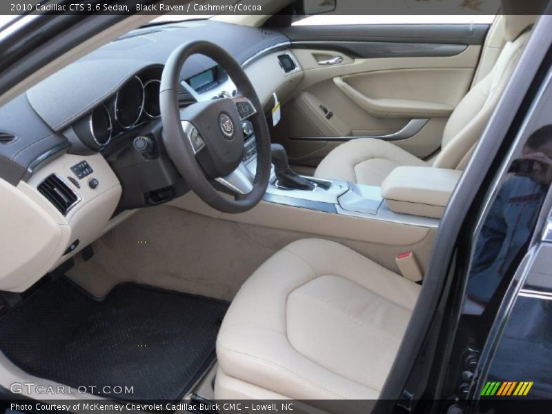 Black Raven / Cashmere/Cocoa 2010 Cadillac CTS 3.6 Sedan