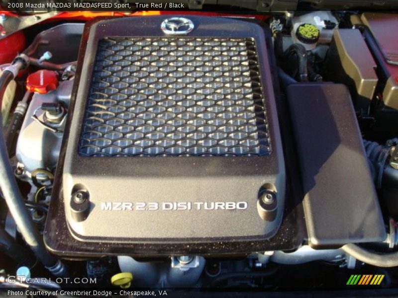 True Red / Black 2008 Mazda MAZDA3 MAZDASPEED Sport