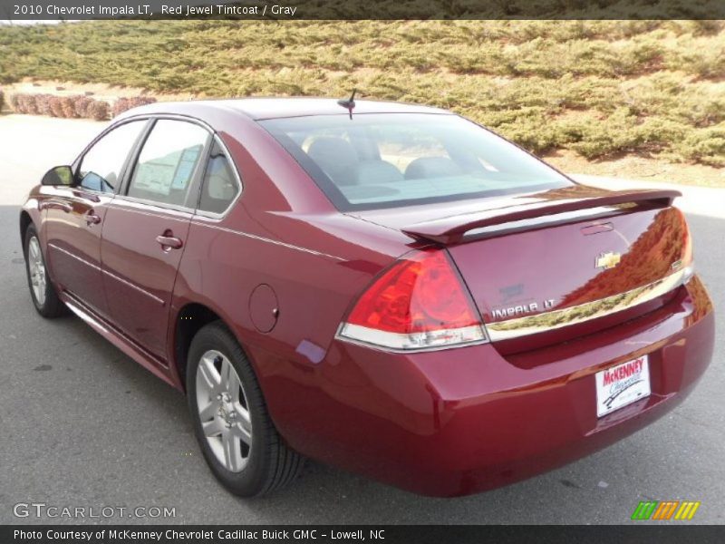 Red Jewel Tintcoat / Gray 2010 Chevrolet Impala LT