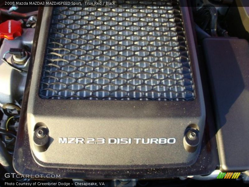 True Red / Black 2008 Mazda MAZDA3 MAZDASPEED Sport
