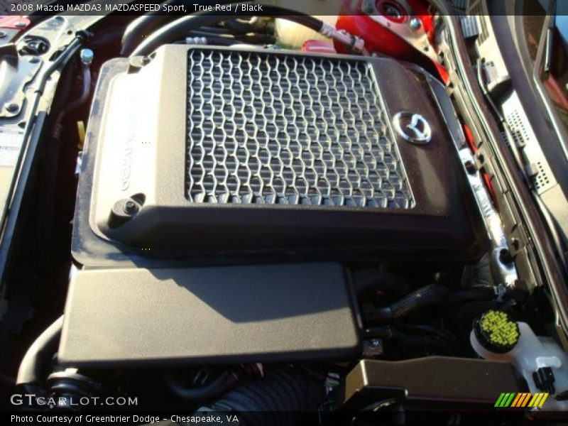 True Red / Black 2008 Mazda MAZDA3 MAZDASPEED Sport