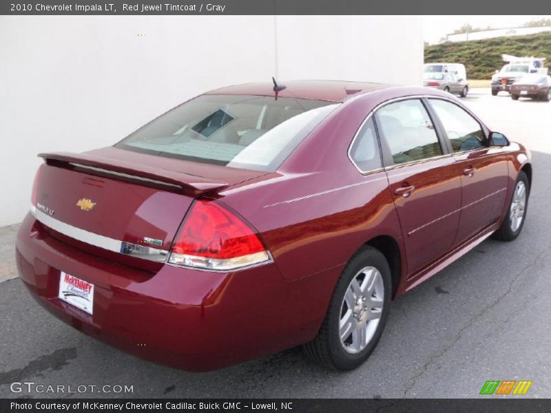 Red Jewel Tintcoat / Gray 2010 Chevrolet Impala LT